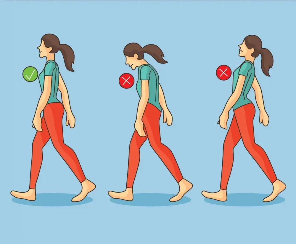 Walking posture to help relieve arthritis pain